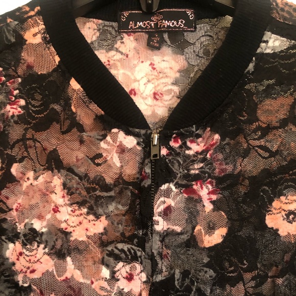 Mesh bomber jacket - Picture 3 of 5